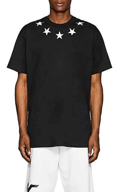 Star-Print Cotton T-Shirt Star-Print Cotton T-Shirt
