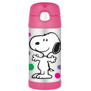 Thermos 12 Ounce Funtainer Bottle, Peanuts