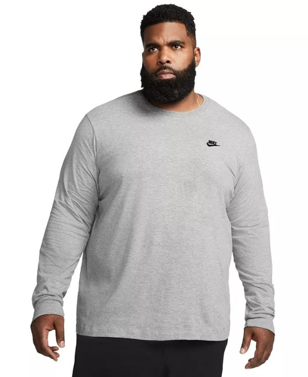 Men's Long Sleeve Sportswear Club T-Shirt
