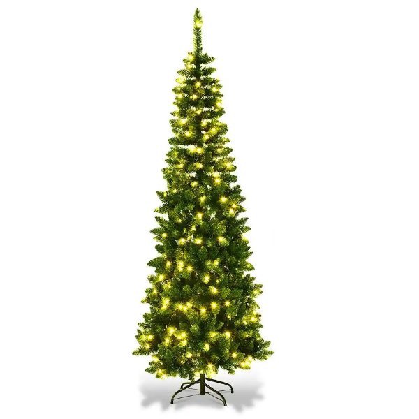 7.5 ft. 预装灯圣诞树
