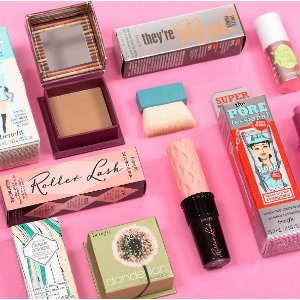 with $40 purchase @ Benefit Cosmetics