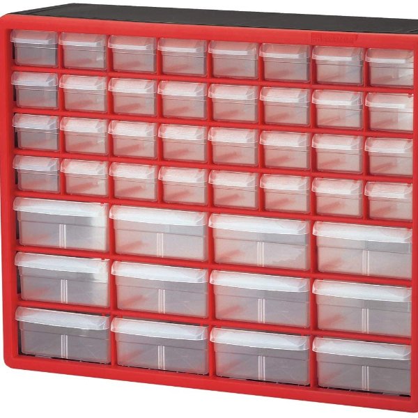 Akro-Mils 44 Drawer, Plastic Parts Storage Hardware and Craft Cabinet