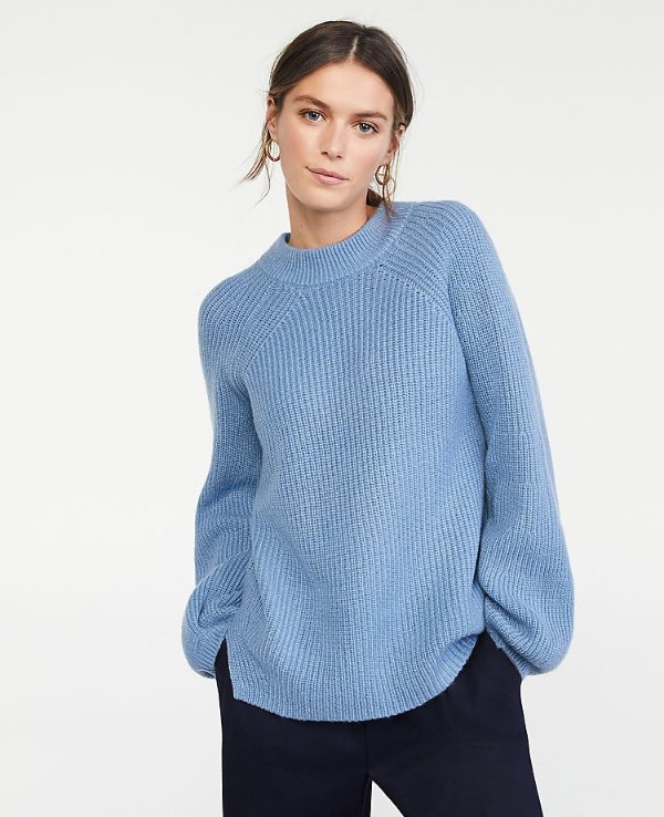 Ribbed Sweater | Ann Taylor