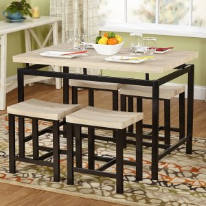 TMS 5-Piece Delano Dining Set, Natural
