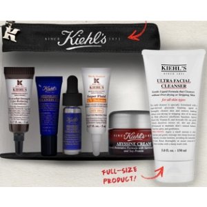 科颜氏Kiehls: 订单满$85送5个豪华小样