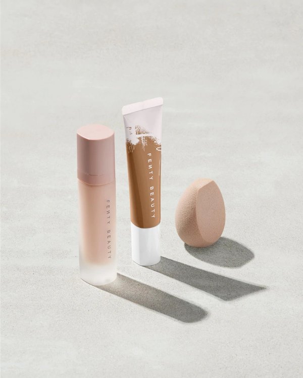 Hydrating + Soft Matte Complexion Essentials With Sponge