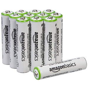 AmazonBasics AAA Rechargeable Batteries (12-Pack) Pre-charged