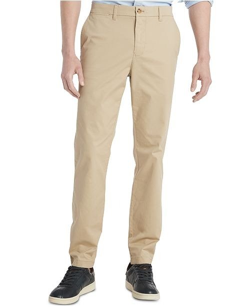 Men's TH Flex Stretch Slim-Fit Chino Pants, Created for Macy's