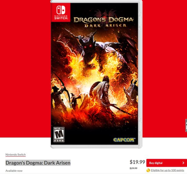 Dragon's Dogma: Dark Arisen 游戏