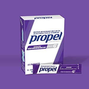 Propel Powder Packets Grape With Electrolytes, Vitamins and No Sugar