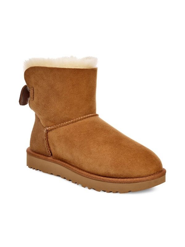 Bow Shearling Boots