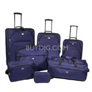American Tourister 7-Piece Ultra Lightweight Deluxe Luggage Set 