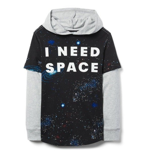 I Need Space Layered 卫衣