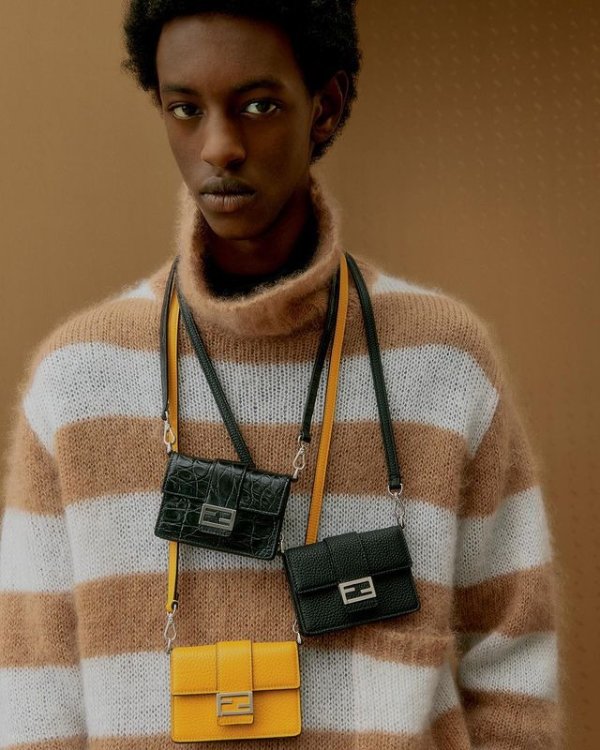 Striped mohair and wool-blend turtleneck