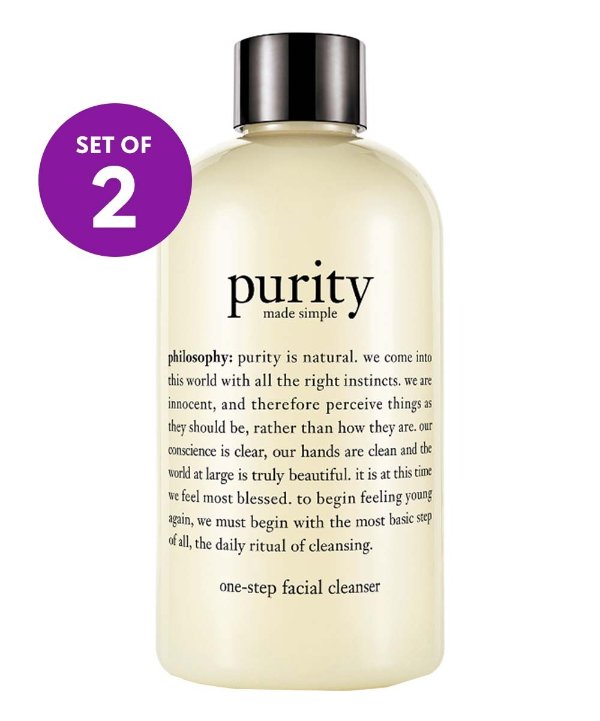 Purity Made Simple 8-Oz. Cleanser - Set of Two