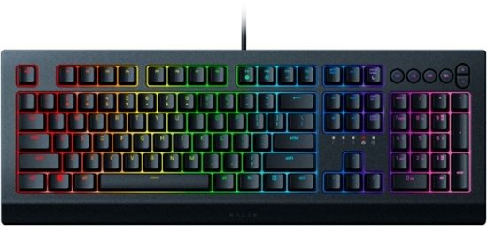 - Cynosa V2 Full Size Wired Membrane Gaming Keyboard with Chroma RGB Backlighting - Black