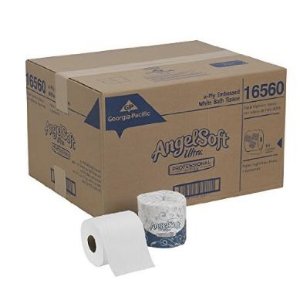 Angel Soft ps Ultra 16560 2-Ply Bathroom Tissue, 60 Rolls