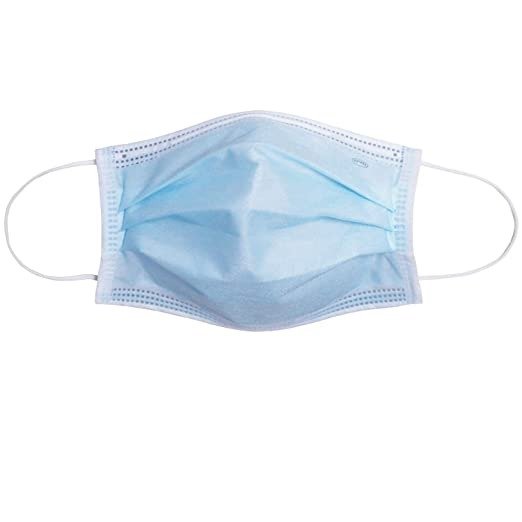 Single Use Disposable Face Mask, Box of 50