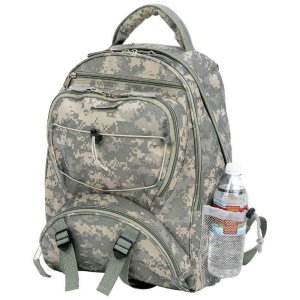 Extreme Pak LUBPSD Digital Camo Water Repellent Backpack