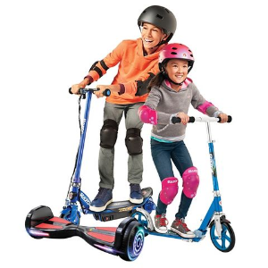 Target Select Razor scooters and hoverboards