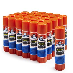 Elmer's All Purpose School Glue Sticks, Washable, 30 Pack, 0.24-ounce sticks