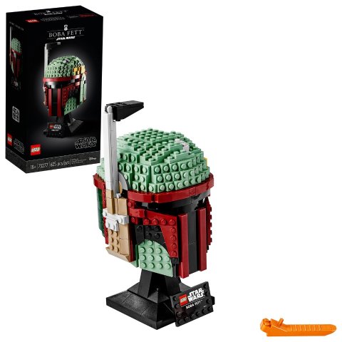LegoStar Wars Boba Fett Helmet 75277 Building Kit; Cool Collectible Star Wars Character Building Set (625 Pieces)