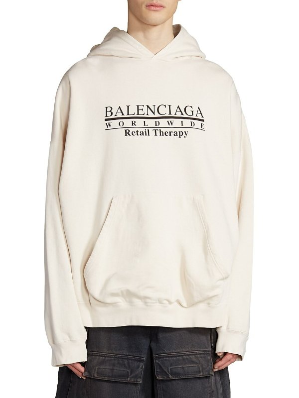 Retail Therapy Logo Hoodie