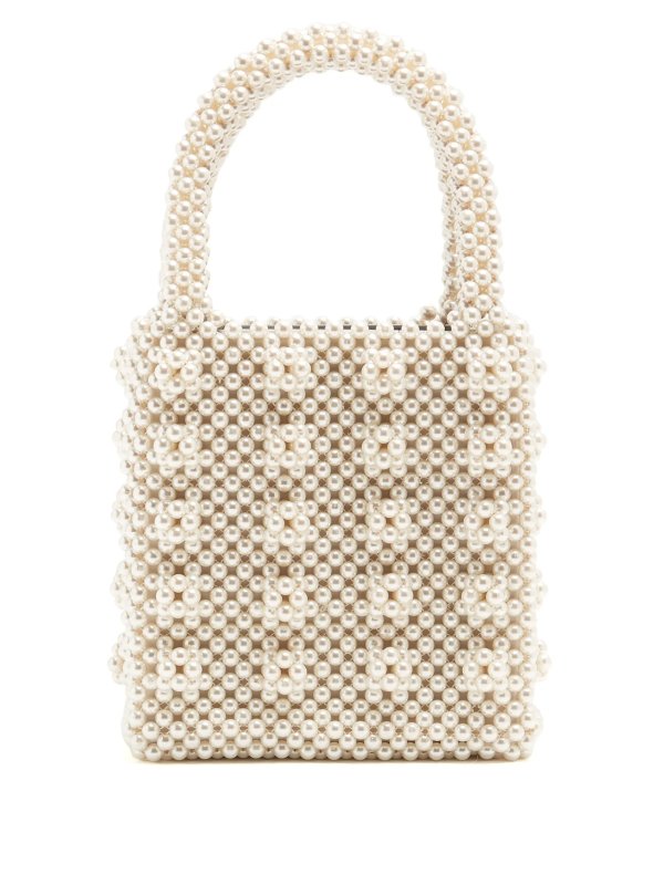 Antonia faux-pearl embellished bag | Shrimps | MATCHESFASHION.COM US