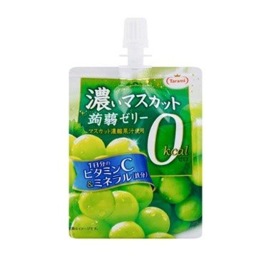 【2袋】Tarami 蒟蒻青提子可吸果汁果冻150g*2