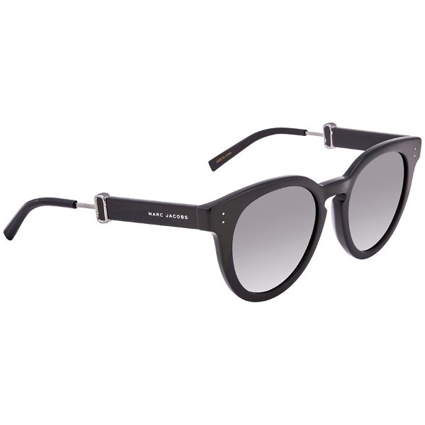 Dark Grey Gradient Round Unisex Sunglasses MARC129S080750