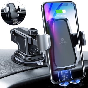 andobil Wireless Car Charger Mount Auto Clamping 7.5W Qi