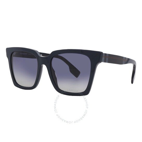 Maple Blue Gradient Square Ladies Sunglasses BE4335 39884L 53