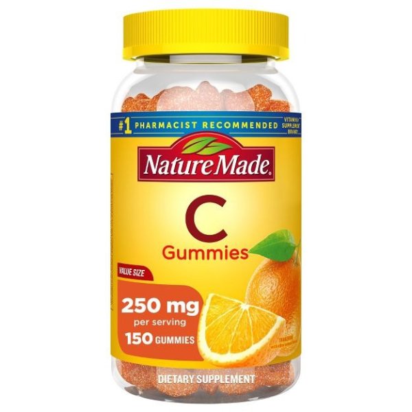 Vitamin C 250 mg Gummies - Tangerine