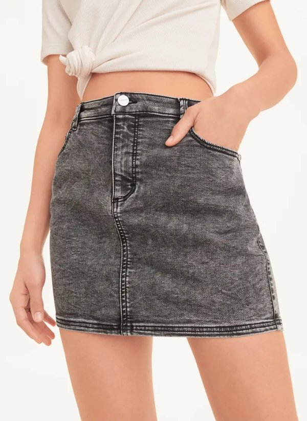 Micro Mini Denim Skirt - DKNY