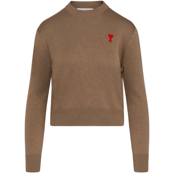 Red ADC crew neck sweater
