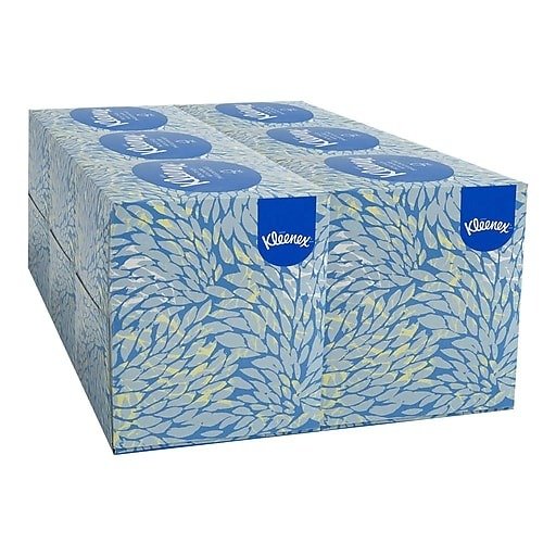 Shop Staples for Kleenex® 2-Ply Boutique Face Tissue 6 Boxes/Pack 95 Sheets/Box (21271)