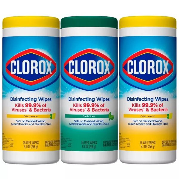 Value Pack Bleach Free Cleaning Scented Disinfecting Wipes