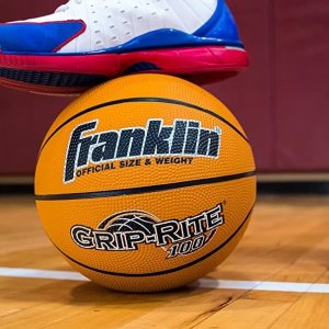 Amazon Franklin Sports Grip-Rite 100 Rubber Basketball