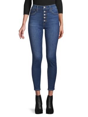 High-Rise Skinny-Fit Jeans