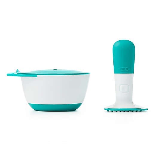 ® Food Masher in Teal | buybuy BABY