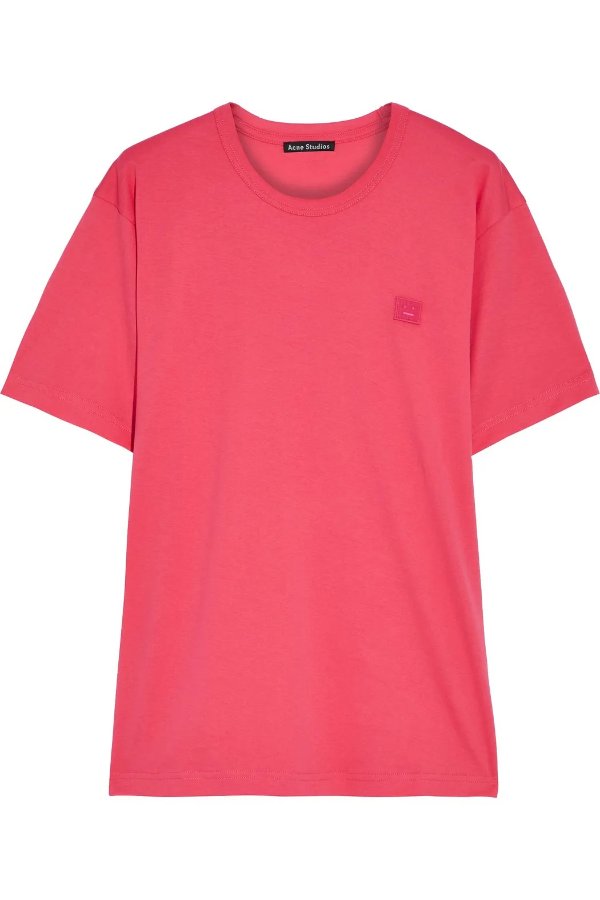 Nash appliqued cotton-jersey T-shirt