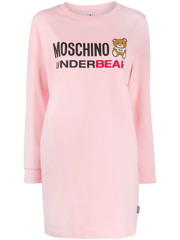 Underbear logo sweater dress