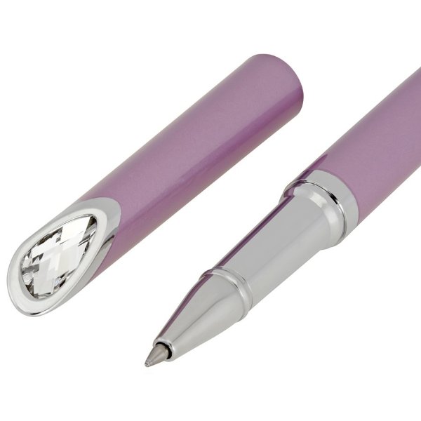 Lilac Crystal Starlight Rollerball Pen- Lilac