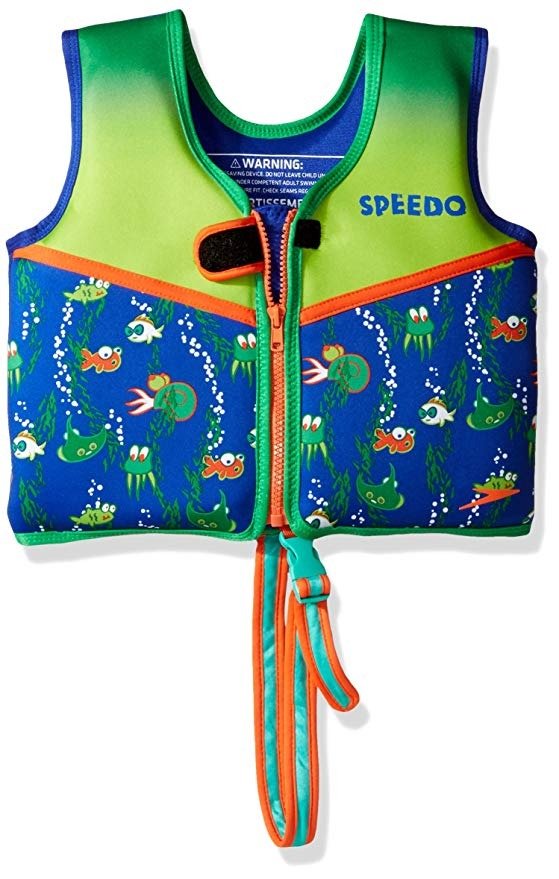 Kids' UPF 50+ Begin to Swim Printed Neoprene Swim Vest