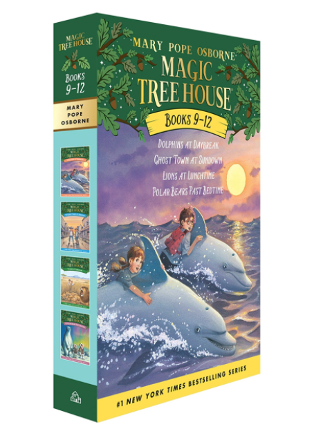 《神奇的树屋丛书9-12》 畅销童书，一起探险吧