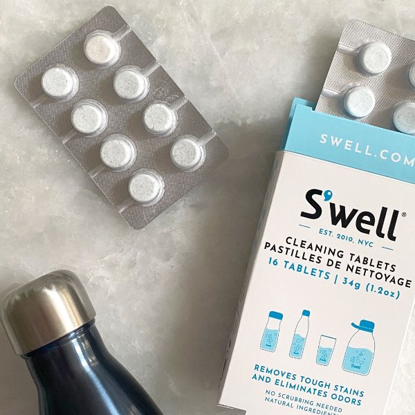 Effervescent Water Bottle Cleaning Tablets | S'well