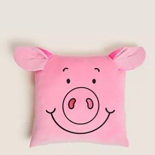 猪猪3D抱枕