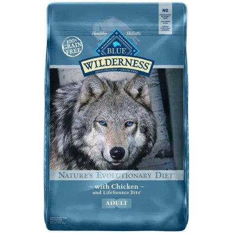 Wilderness Natural Adult High Protein Grain Free Chicken Dry Dog Food, 24 lbs. | Petco