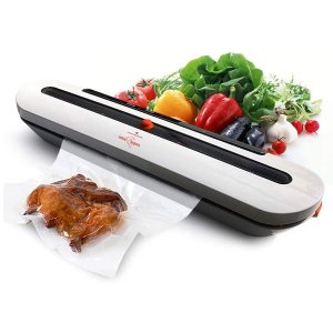 White Dolphin Vacuum Sealer Machine Automatic Air Sealing System
