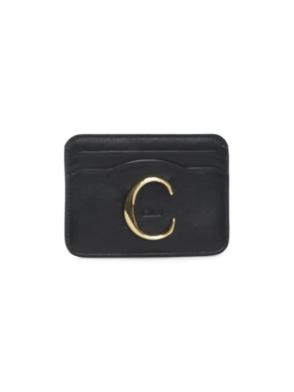 C Leather Card Holder